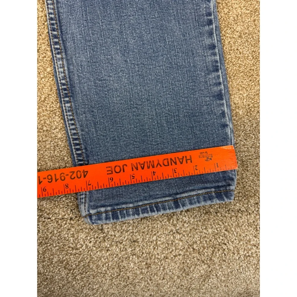 Levis 511 Slim Fit Mens Jeans W38 L32 Medium Wash Blue Denim 38x32 Grunge Work